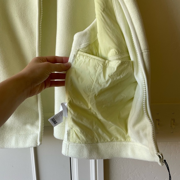 RAINS Fleece W Vest in Straw 517 Size XL - Picture 12 of 13